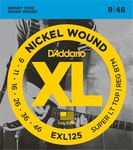 D'Addario XL Nickel Round Wound EXL-125