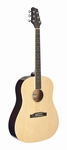 Stagg western gitaar naturel