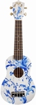 CLX sopraan Ukelele Delft Blue