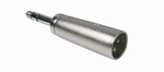 Boston verloop plug XLR male -->Jack male stereo