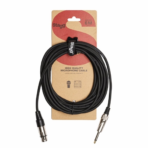 Stagg microfoonkabel,6meter