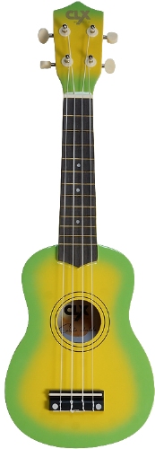 Ukelele CLX sopraan ukelele Lemon Burst