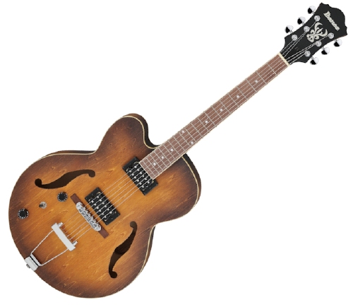 Ibanez Semi akoestische gitaar LINKSHANDIG !