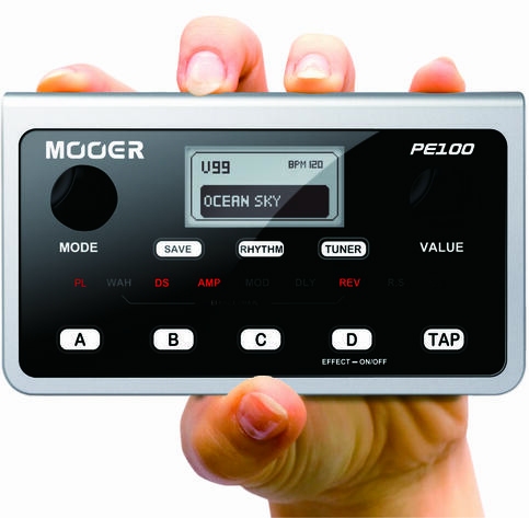 Mooer PE 100 Portable Guitar Effects