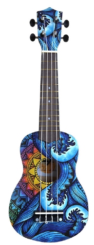 CLX sopraan ukelele WAVES