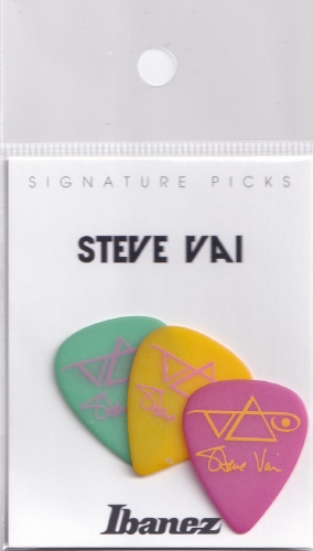 Steve Vai Ibanez plectrumset 3 stuks