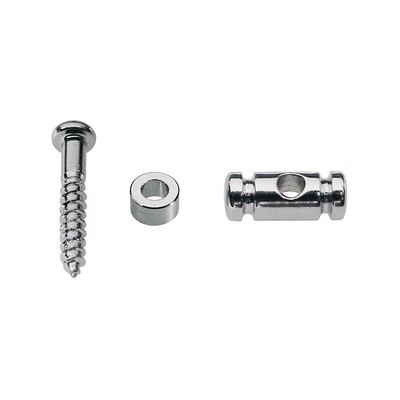 Boston snaargeleider, cilinder model, nikkel