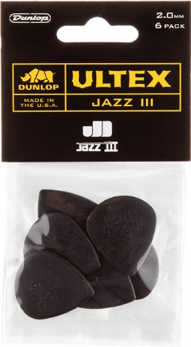 DUNLOP ULTEX plectra Jazz III Player's pack