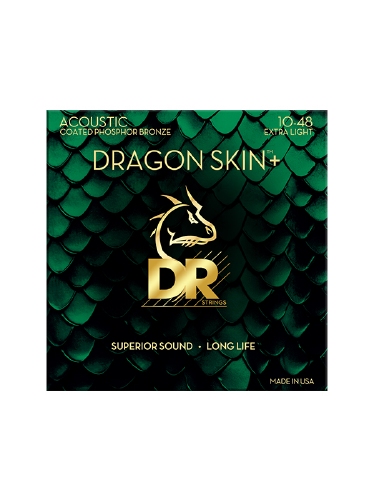 DR DRAGON SKIN+ 10-48 Phospore Bronzen akoestische snaren