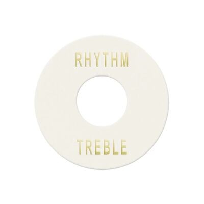 Boston toggle switch plate, white