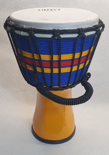 Djembe  7 inch (17,8 CM) Liberty series kleur geel