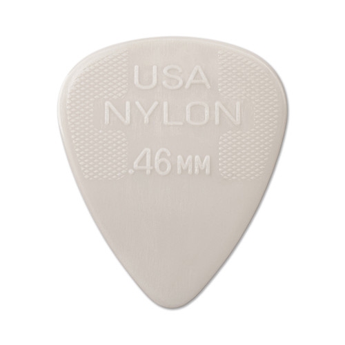 Dunlop nylon plectrum 0,46 mm.