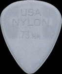 Dunlop nylon plectrum 0,73 mm.