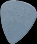 Dunlop nylon plectrum 0,88 mm.