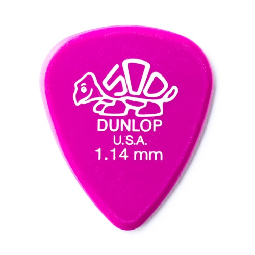 Dunlop plectrum Delrin 01,14 mm.