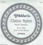 D'addario classic nylon J27H03 losse G snaar