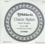 D'addario classic nylon J27H04 losse D snaar
