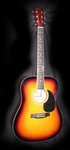 Phoenix 001 westerngitaar Vintage Sunburst